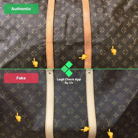 real vs fake lv duffle bag|louis vuitton bag scam.